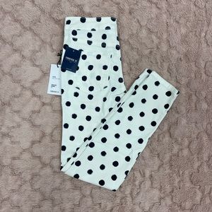 Forever 21 High Rise Skinny Fit Polka Dot Jeans